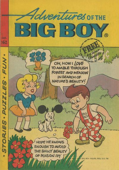 Adventures of Big Boy #162 Comic