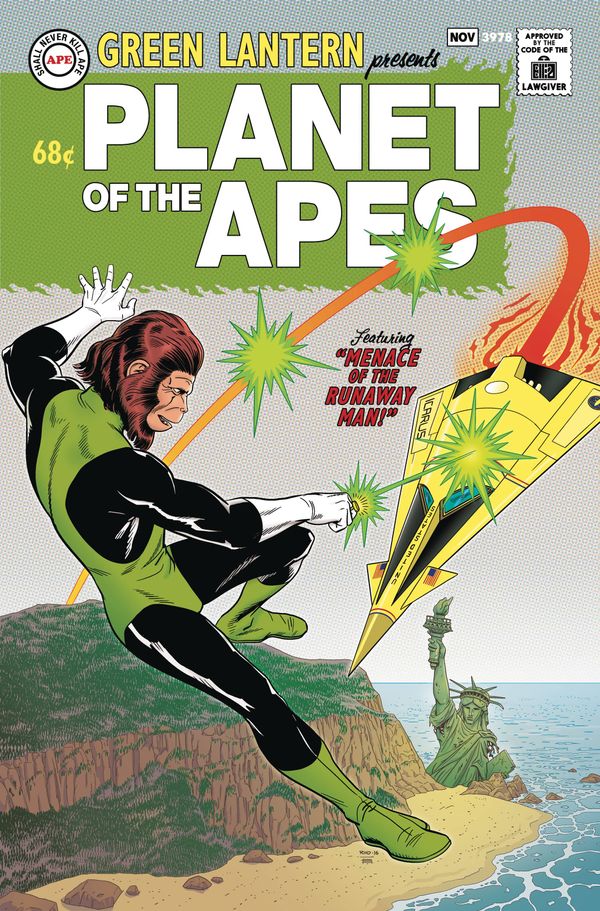 Planet of the Apes / Green Lantern #1 (25 Copy Cover Rivoche Silver)