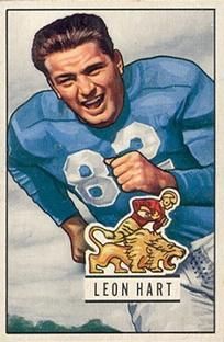 Leon Hart 1951 Bowman #26 Sports Card