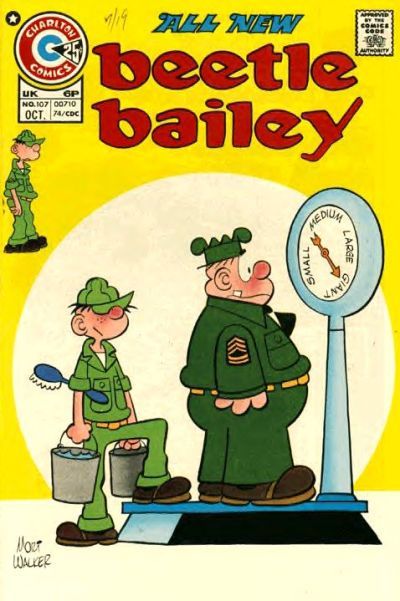 Beetle Bailey #107 Comic
