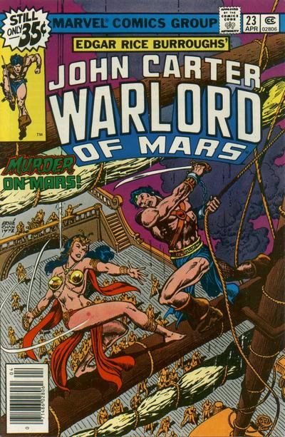 John Carter Warlord of Mars #23 Comic