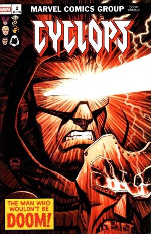 Cyclops #2 (Dave Johnson Doom Homage Variant)