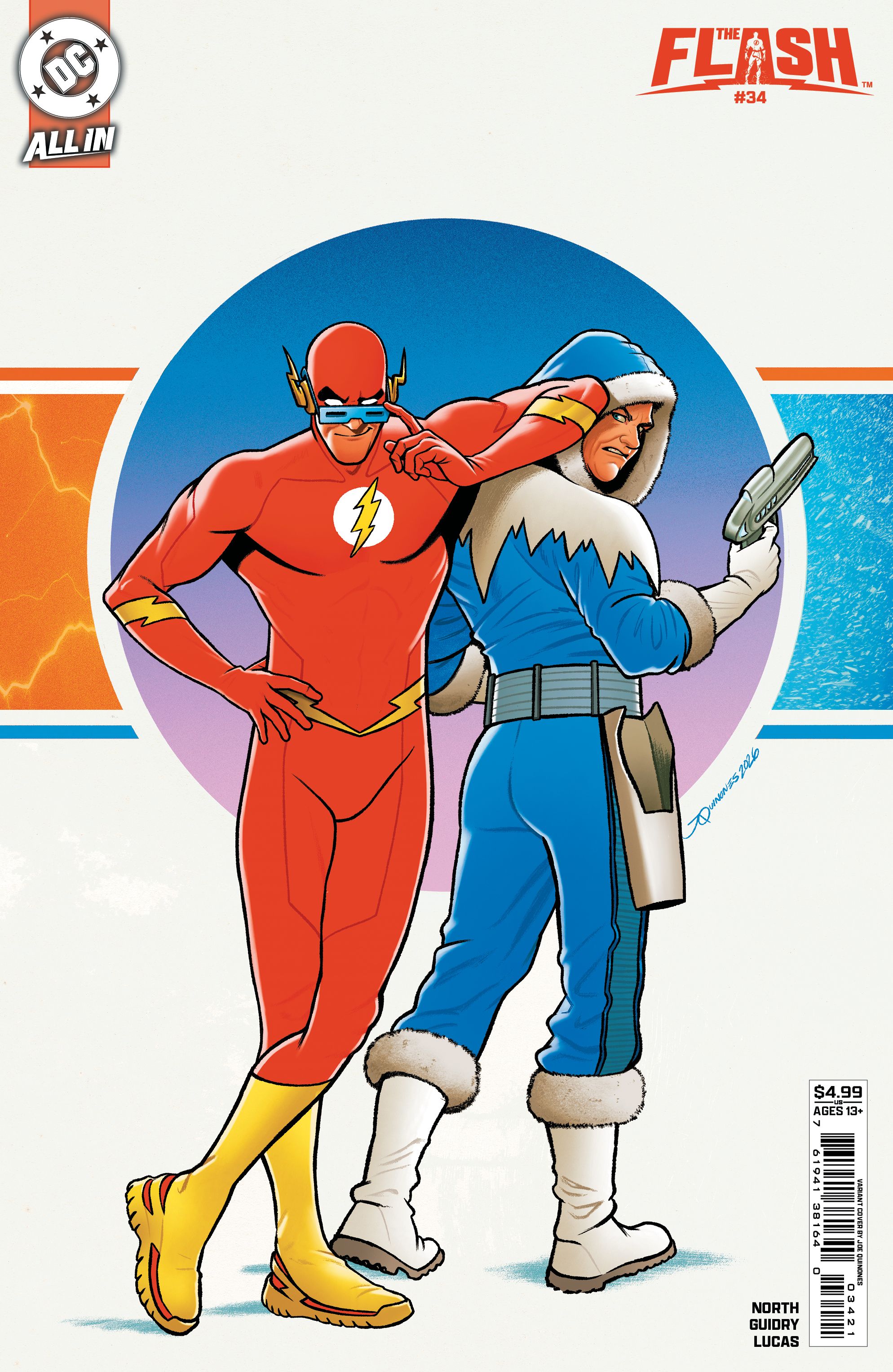 Flash #34 (Cvr B Joe Quinones Card Stock Variant) Comic