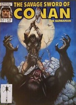 The Savage Sword of Conan #172 Comic