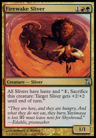 Firewake Sliver (Time Spiral) Trading Card