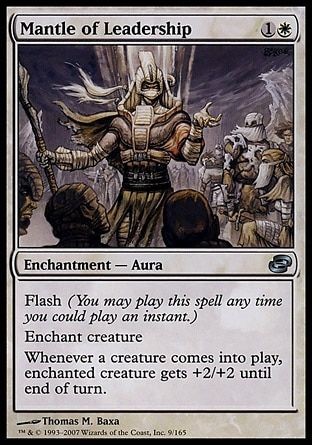 Mantle of Leadership (Planar Chaos) Trading Card