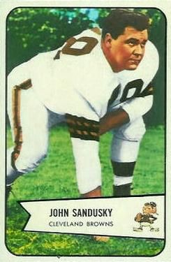 John Sandusky 1954 Bowman #28 Sports Card
