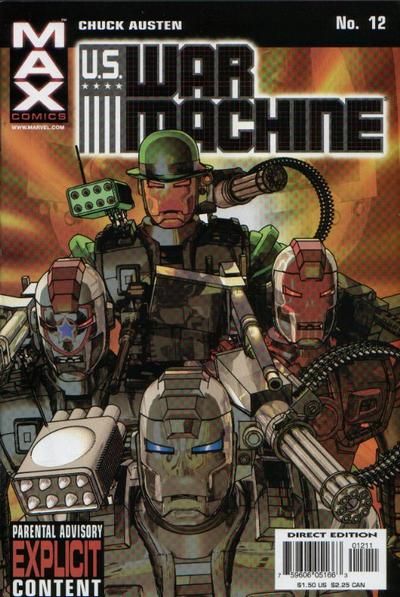 U.S. War Machine #12 Comic