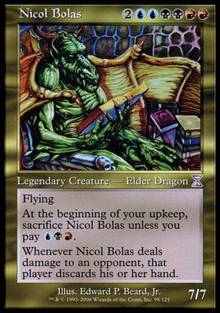 Nicol Bolas (Time Spiral) Trading Card