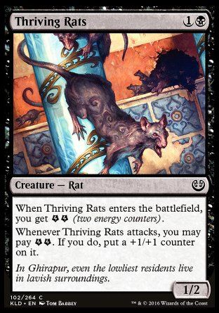 Thriving Rats (Kaladesh) Trading Card