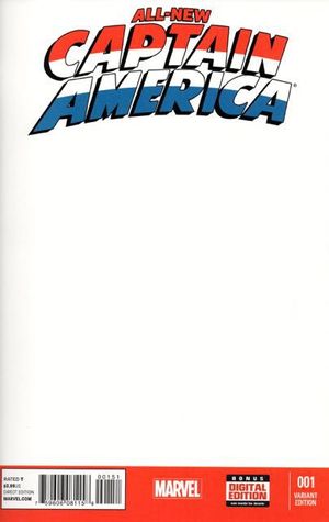 All New Captain America #1 (Blank Variant)