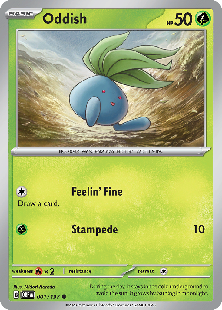 Obsidian Flames Pokémon Card