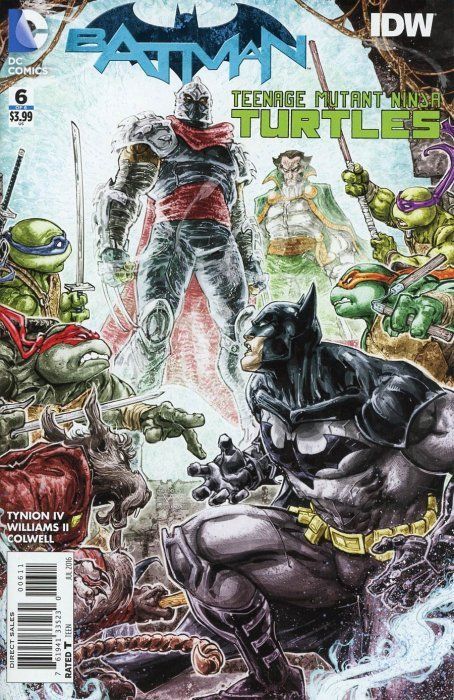 Batman/Teenage Mutant Ninja Turtles #6 Comic