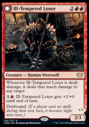 Ill-Tempered Loner (Innistrad: Crimson Vow)