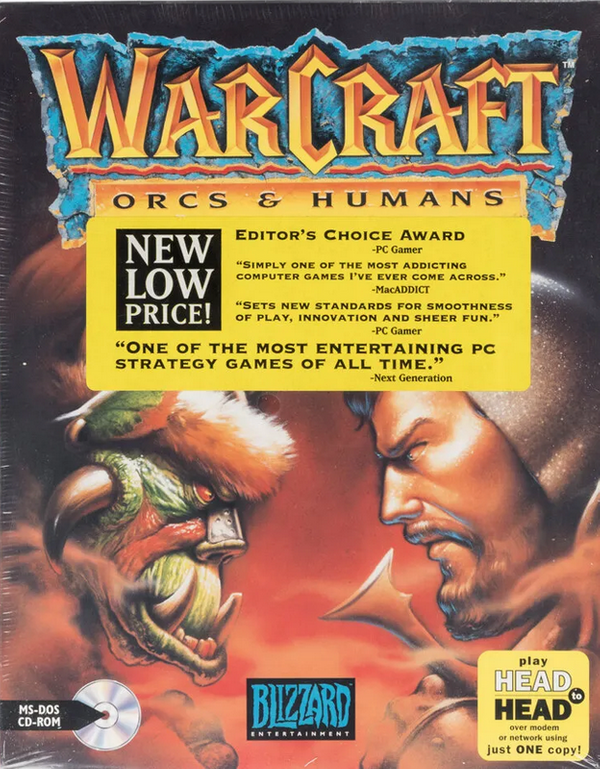 Warcraft: Orcs & Humans [New Low Price Sticker]