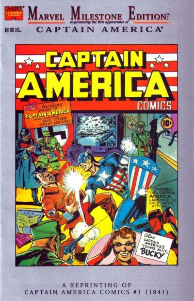 Marvel Milestone Edition #Captain America (1) Comic