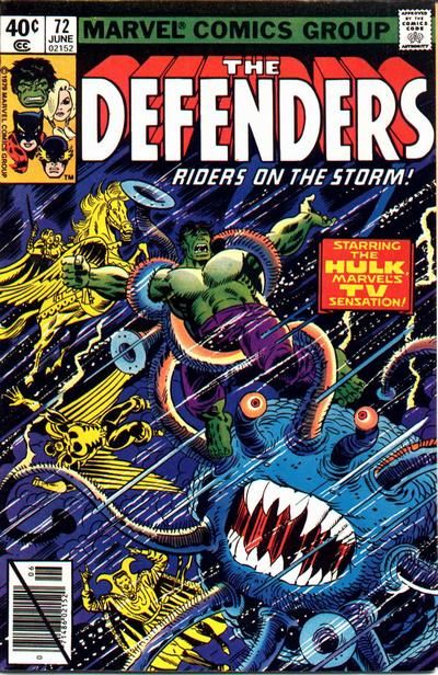 The Defenders #72 Comic