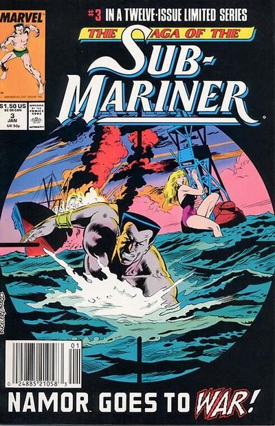 Saga of the Sub-Mariner #3 Comic