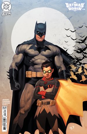 Batman and Robin #18 (Cvr B Ariel Olivetti Card Stock Variant)