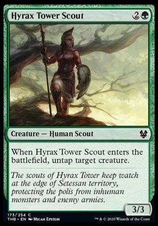 Hyrax Tower Scout (Theros Beyond Death) Trading Card