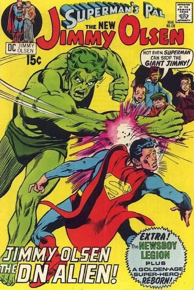 Superman's Pal, Jimmy Olsen #136 Comic