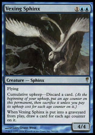 Vexing Sphinx (Coldsnap) Trading Card