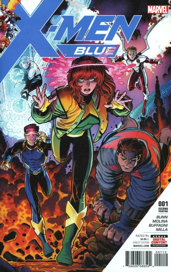 X-men Blue #1 (2nd Printing)