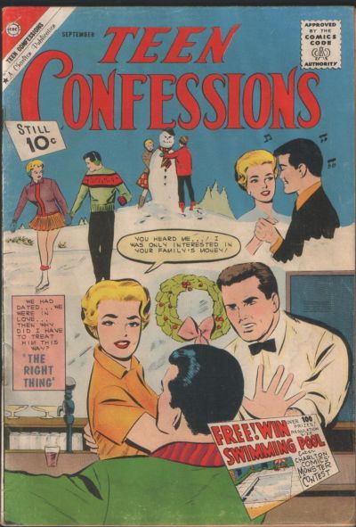 Teen Confessions #13 Comic