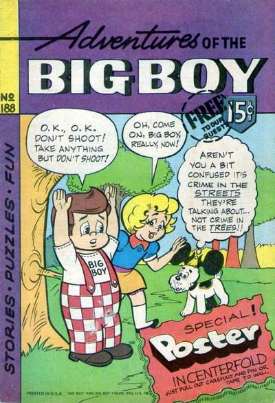 Adventures of Big Boy #188 Comic
