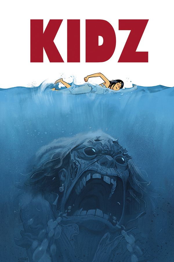Kidz #4 (Cover C Joret Jaws Parody)