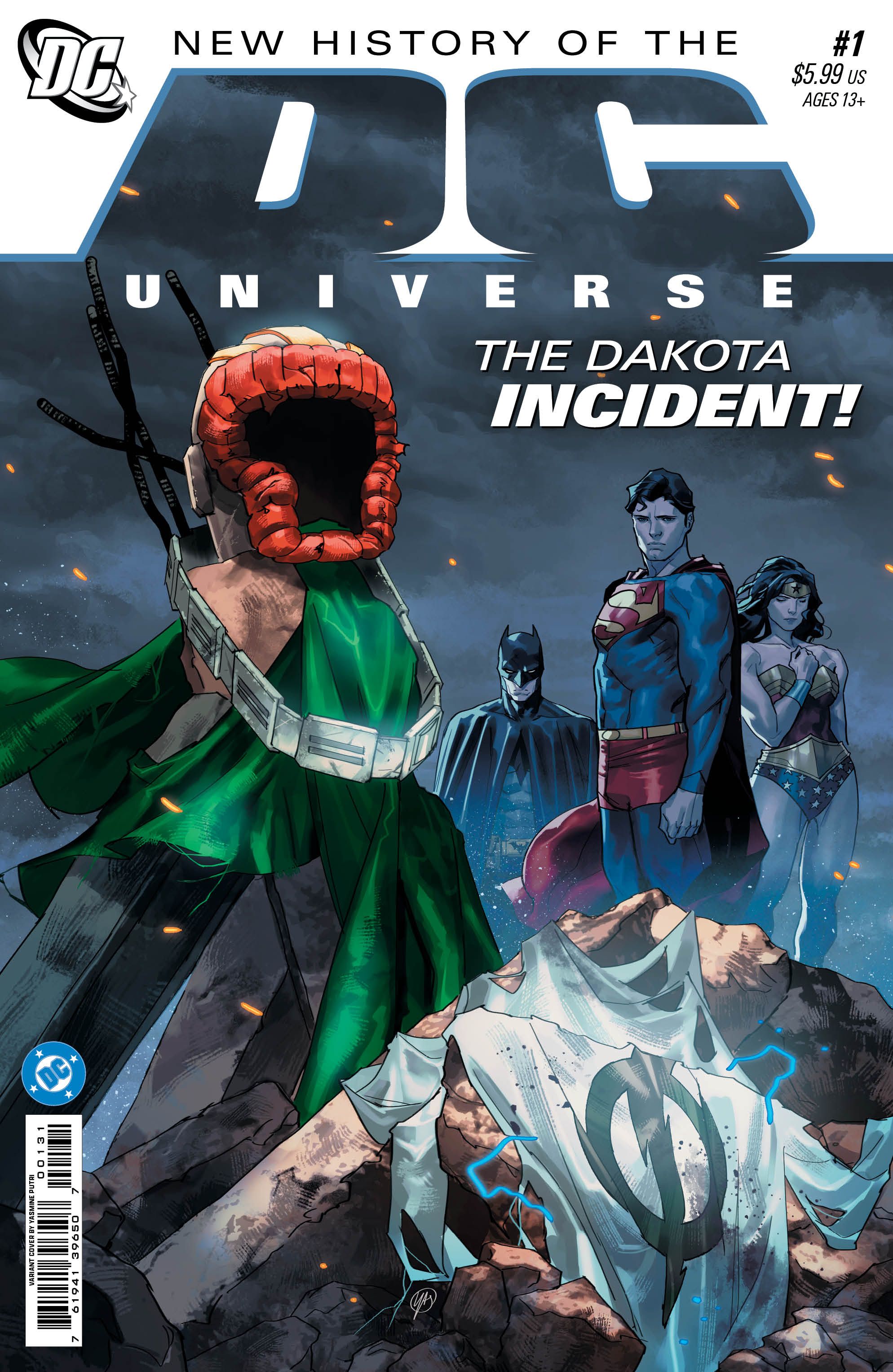 New History of the DC Universe: The Dakota Incident #1 (Cvr C Yasmine Putri Card Stock Variant) Comic