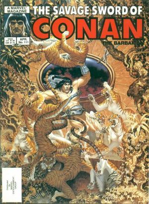 The Savage Sword of Conan #111