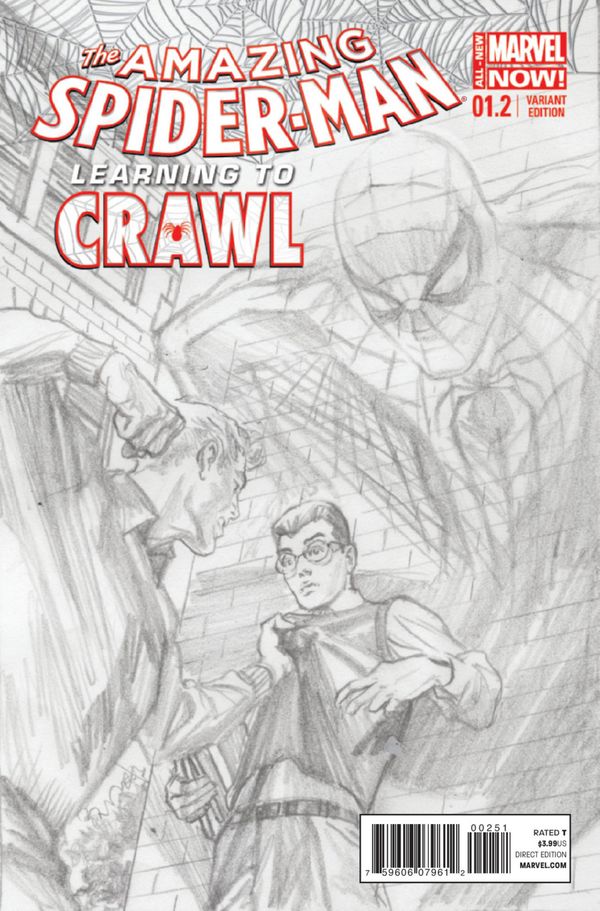 Amazing Spider-man #1.2 (Ross Sketch Var)