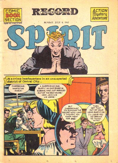 Spirit Section #7/8/1945 Comic