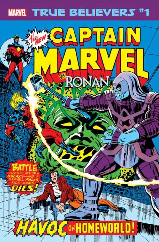 True Believers: Captain Marvel vs. Ronan Comic