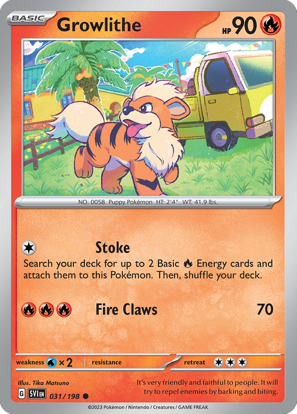 Growlithe (31/198) - Scarlet & Violet