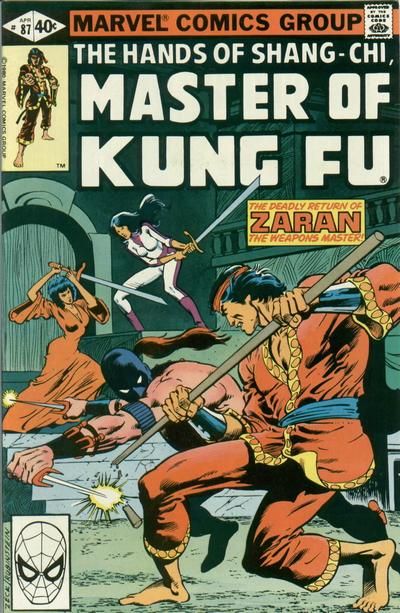 Master of Kung Fu #87 Comic