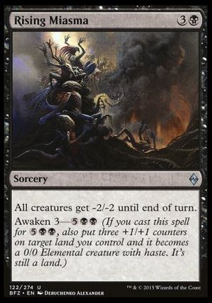 Rising Miasma (Battle for Zendikar)