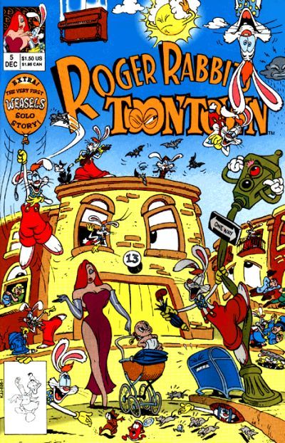 Roger Rabbit's Toontown #5 Comic
