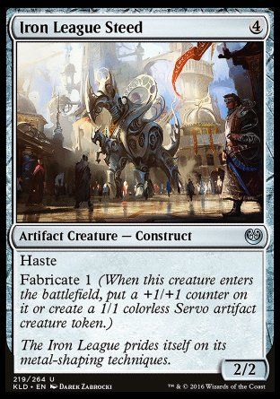 Iron League Steed (Kaladesh) Trading Card