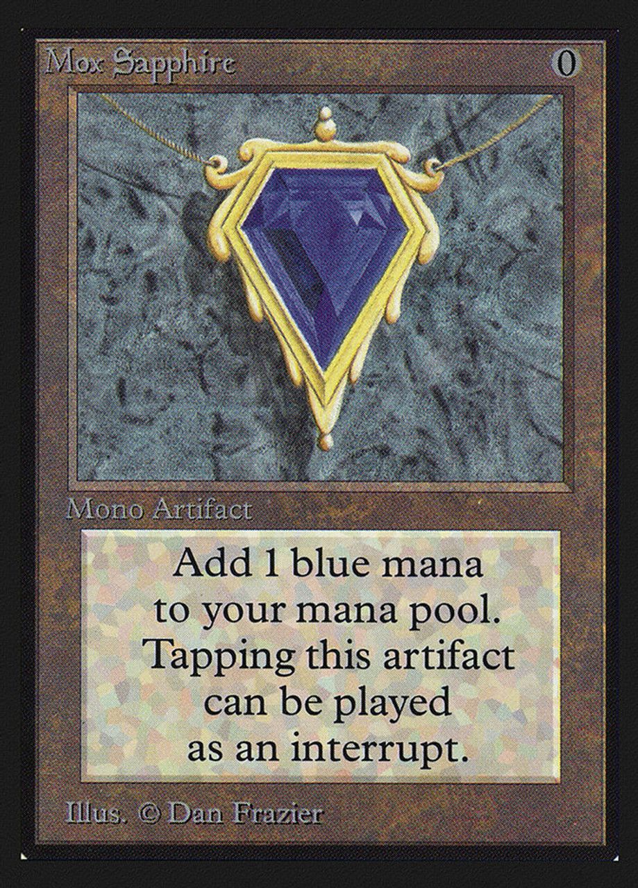 Mox Sapphire (Collector's Edition) Trading Card