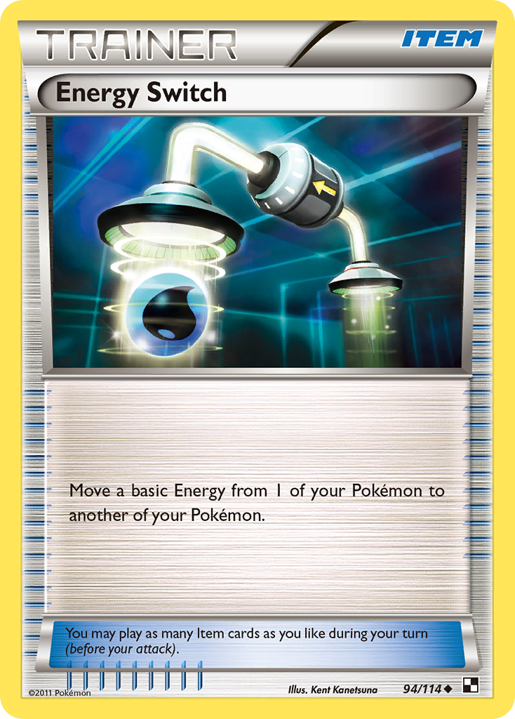 Energy Switch (Trainer: Item) (94/114) - Black & White Pokémon Card