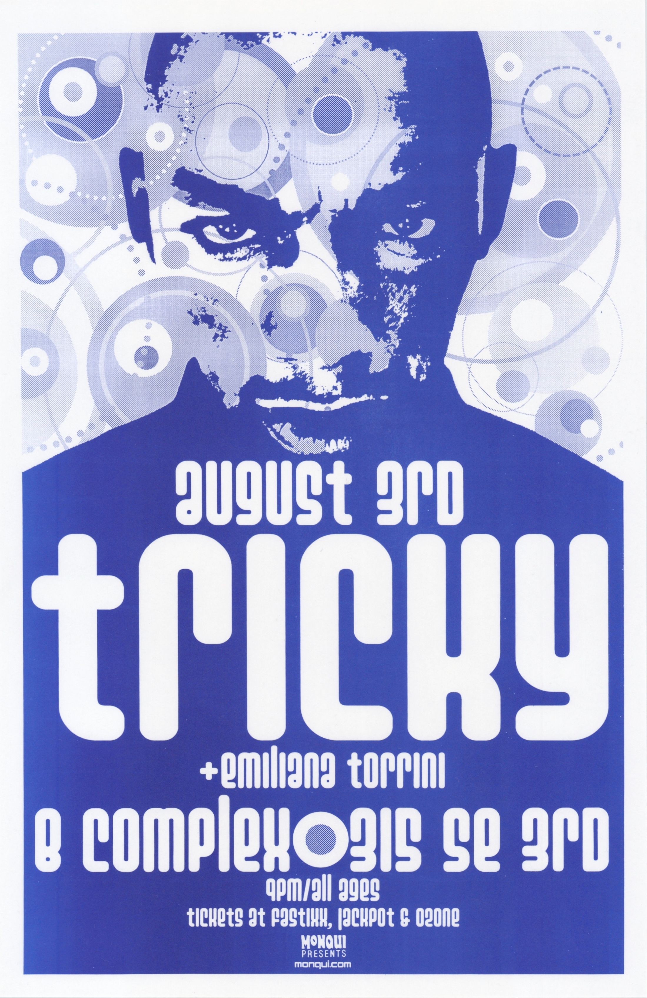 MXP-143.4 Tricky B Complex 1998 Concert Poster