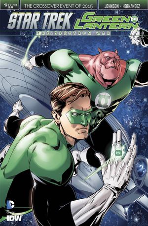 Star Trek Green Lantern #3 (Reg Stott)