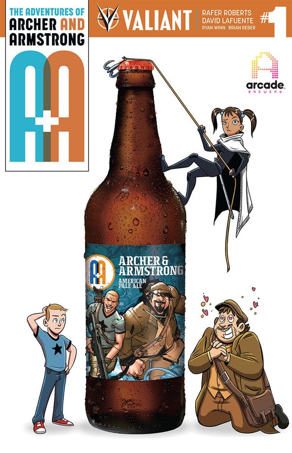A&A: The Adventures of Archer & Armstrong #1 (Arcade Brewery Variant)