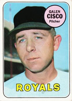 Galen Cisco 1969 Topps #211 Sports Card