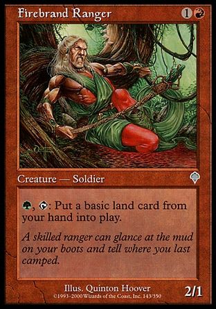 Firebrand Ranger (Invasion) Trading Card