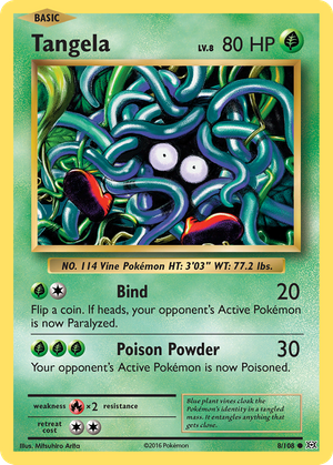 Tangela (8/108) - Evolutions (Reverse Holo)