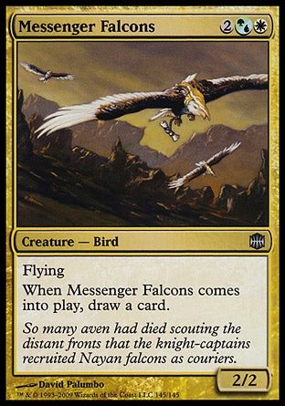 Messenger Falcons (Alara Reborn) Trading Card