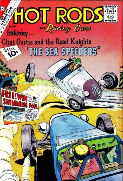 Hot Rods and Racing Cars #52 Comic